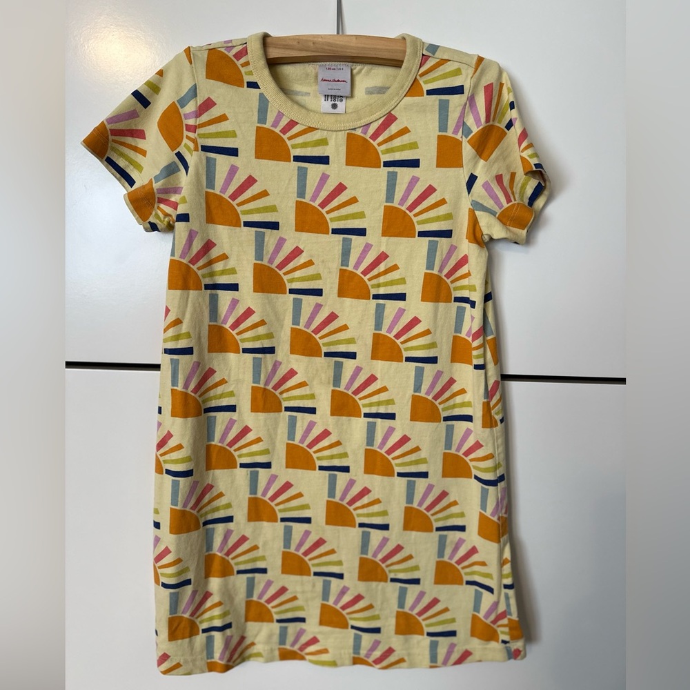 Hanna Andersson Yellow Sun Swing Dress